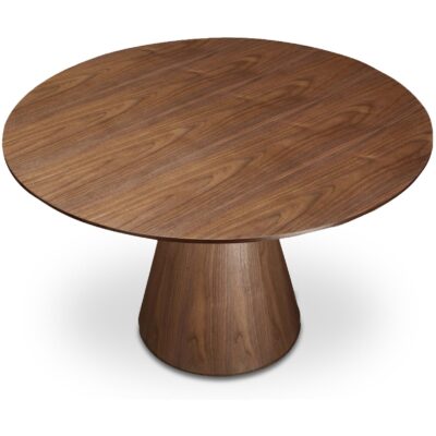 Alternative view of Otago Dining Table Round Walnut
