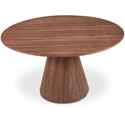 Alternative view of Otago Dining Table 54In Round Walnut