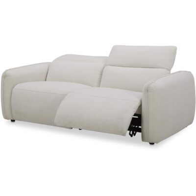 Eli Power Recliner Sofa Warm White