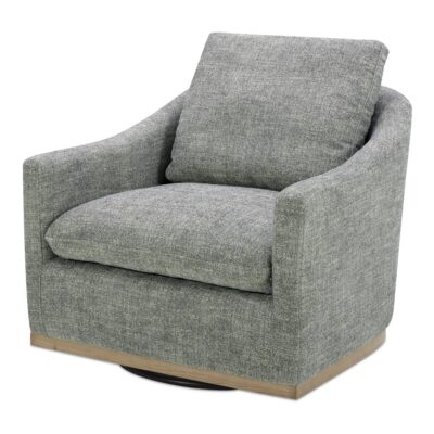 Alternative view of Linden Swivel Chair Slated Moss