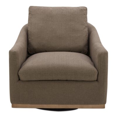 Linden Swivel Chair Soft Taupe