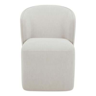 Larson Rolling Dining Chair Heather Grey