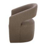 Barrow Rolling Dining Chair Soft Taupe 9 Barrow Rolling Dining Chair Soft Taupe - Image 3