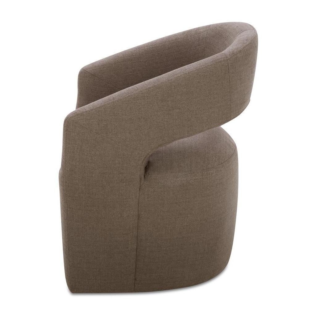 Barrow Rolling Dining Chair Soft Taupe 3 Barrow Rolling Dining Chair Soft Taupe - Image 3