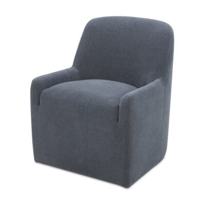 Alternative view of Maisie Rolling Dining Chair Slate Blue