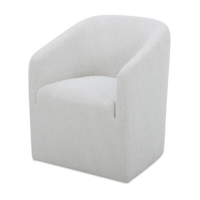 Alternative view of Sandy Rolling Dining Chair Off White