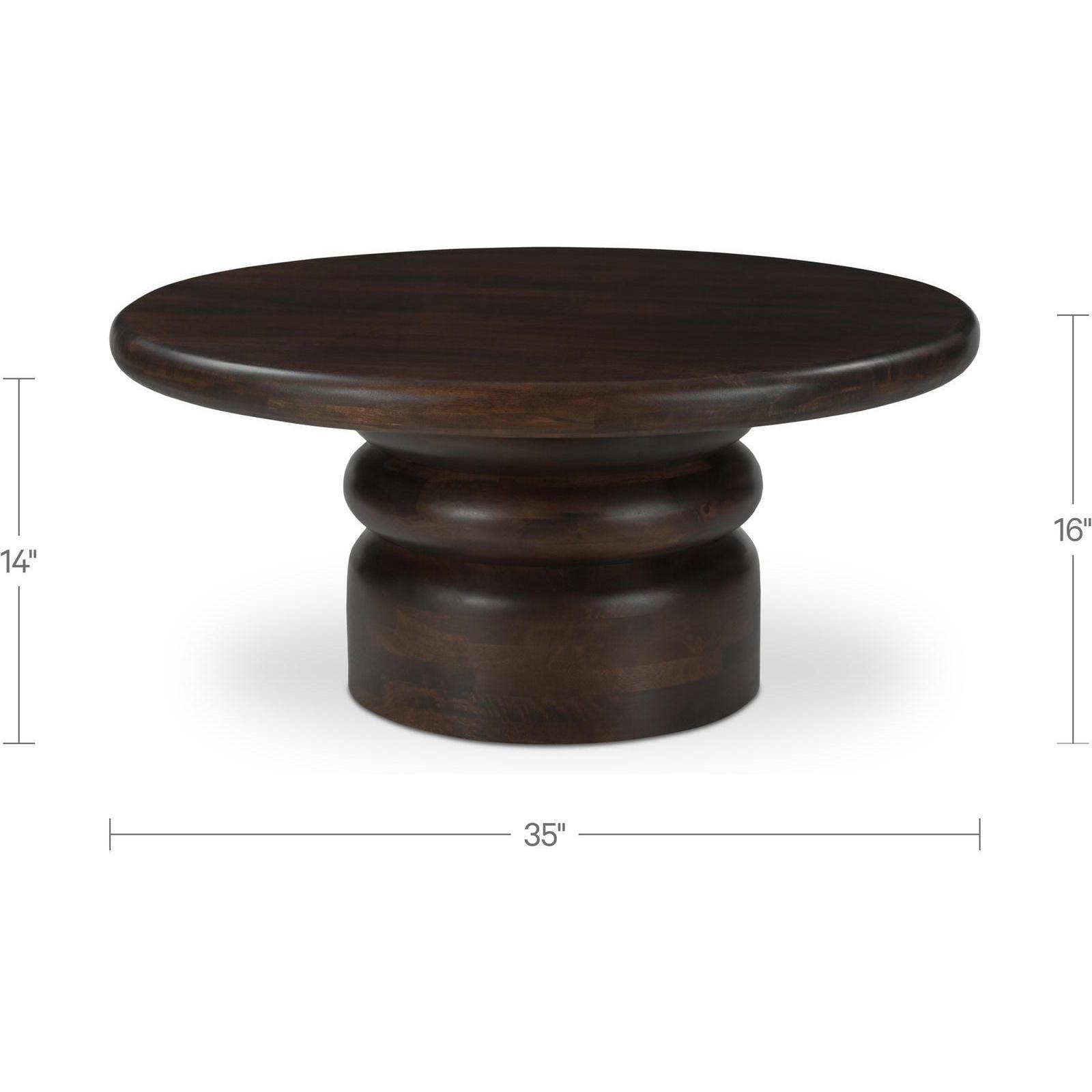 Maro Coffee Table Brown - Image 5