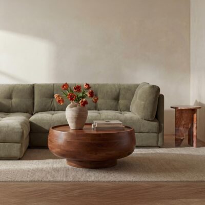 Alternative view of Wade Storage Coffee Table Natural