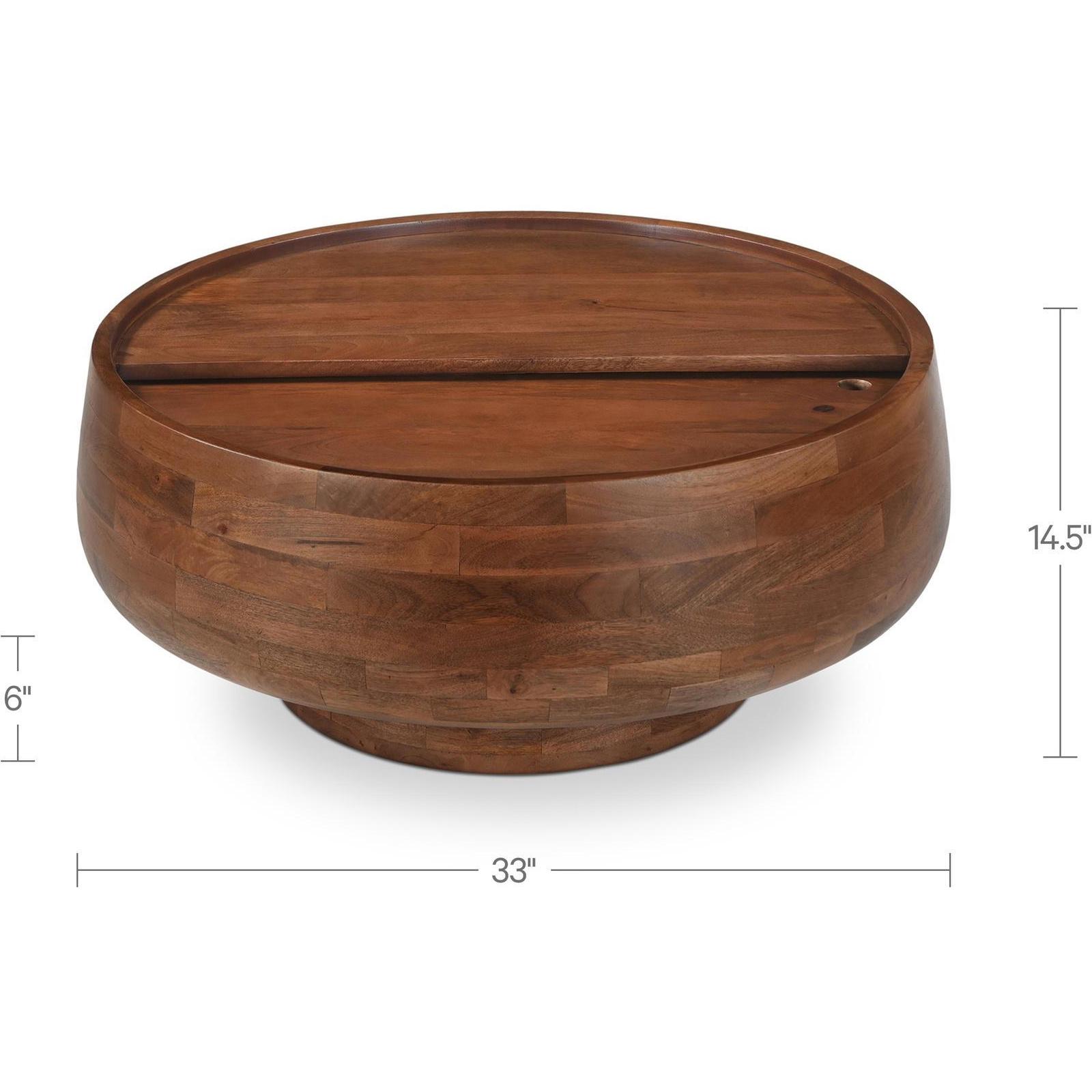 Wade Storage Coffee Table Natural - Image 3