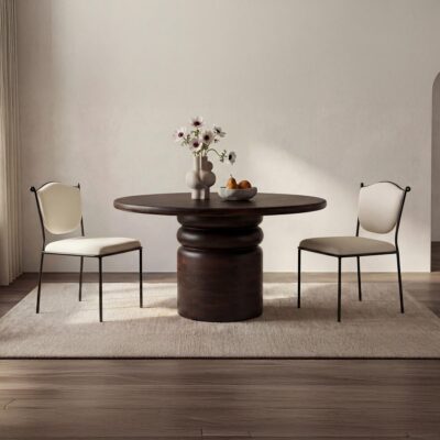 Alternative view of Maro Dining Table Brown