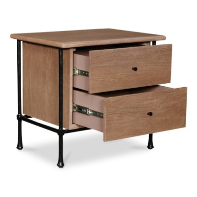 Alternative view of Rene Nightstand Brown