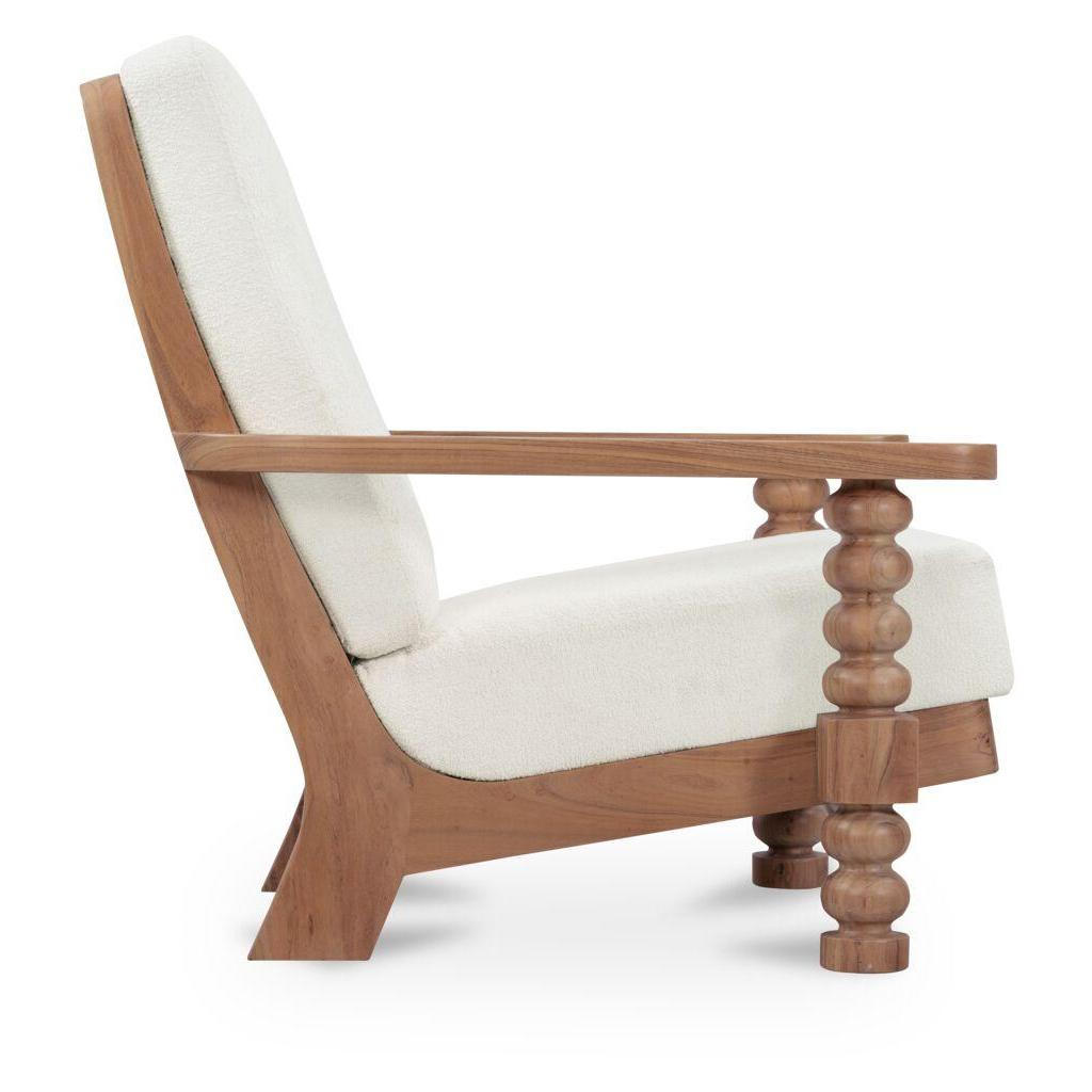 Ingrid Accent Chair Off White 4 Ingrid Accent Chair Off White - Image 4