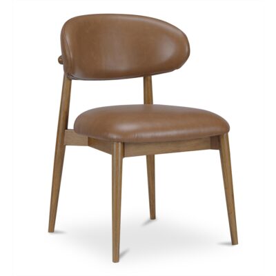 Alternative view of Ellie Dining Chair Brown Leather