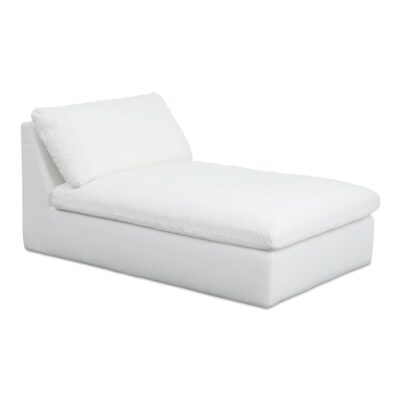 Alternative view of Miles Outdoor Chaise White