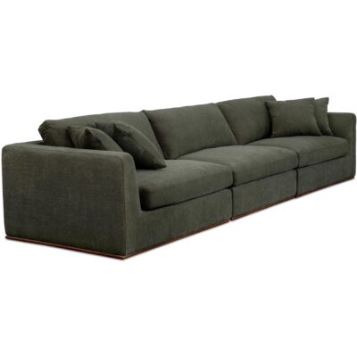 Alternative view of Rue Modular Sofa Deep Green