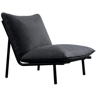 Alternative view of Morgan Outdoor Accent Chair Speckled Charcoal