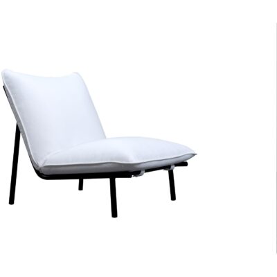 Alternative view of Morgan Outdoor Accent Chair White