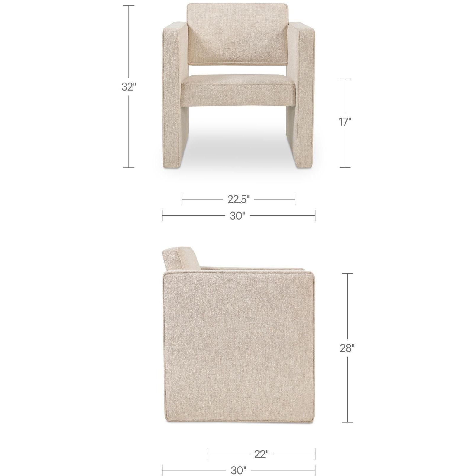 Harris Accent Chair Oat - Image 3