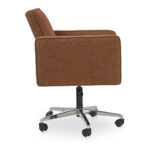 Harris Office Chair Burgundy - Image 3