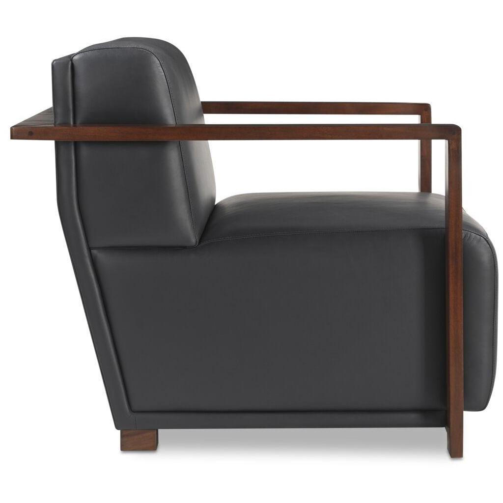Barnes Accent Chair Black 3 Barnes Accent Chair Black - Image 3
