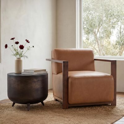 Alternative view of Barnes Accent Chair Tan