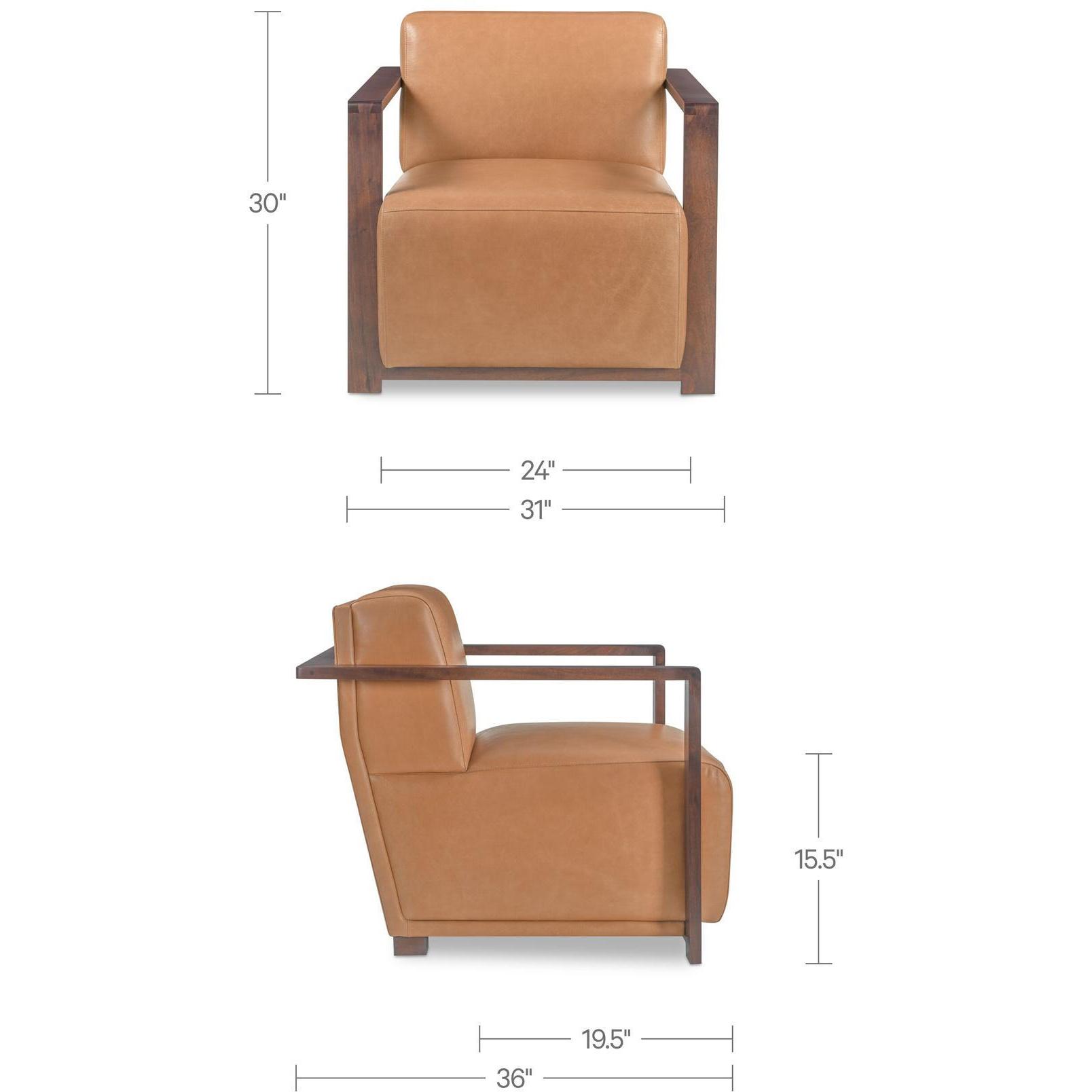 Barnes Accent Chair Tan - Image 3