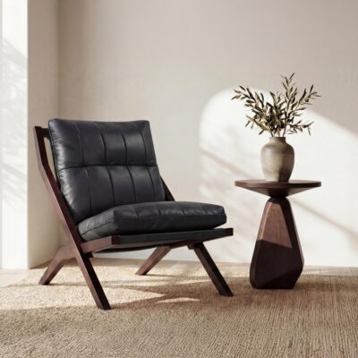 Alternative view of Preston Accent Chair Black