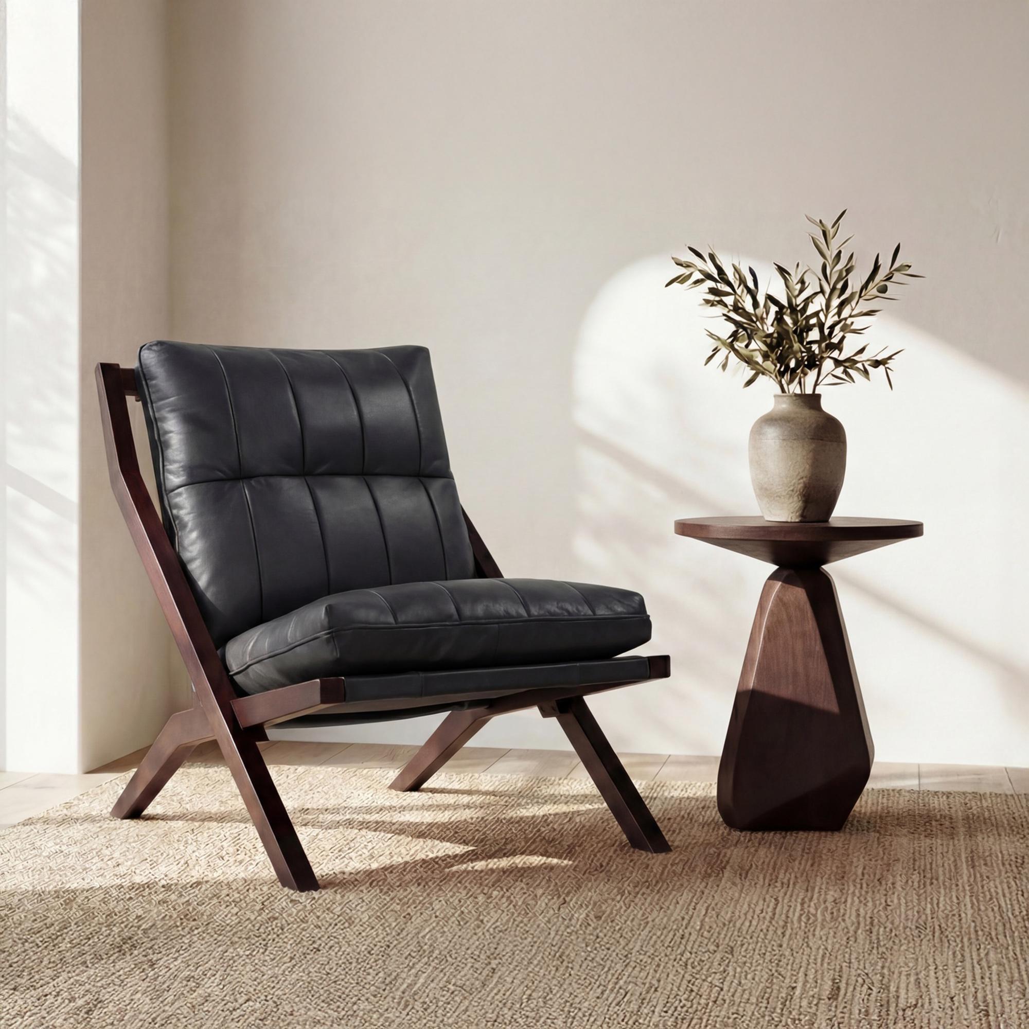 Preston Accent Chair Black - Image 2