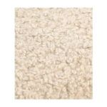 Serge Ottoman Cream Faux Shearling - Image 3