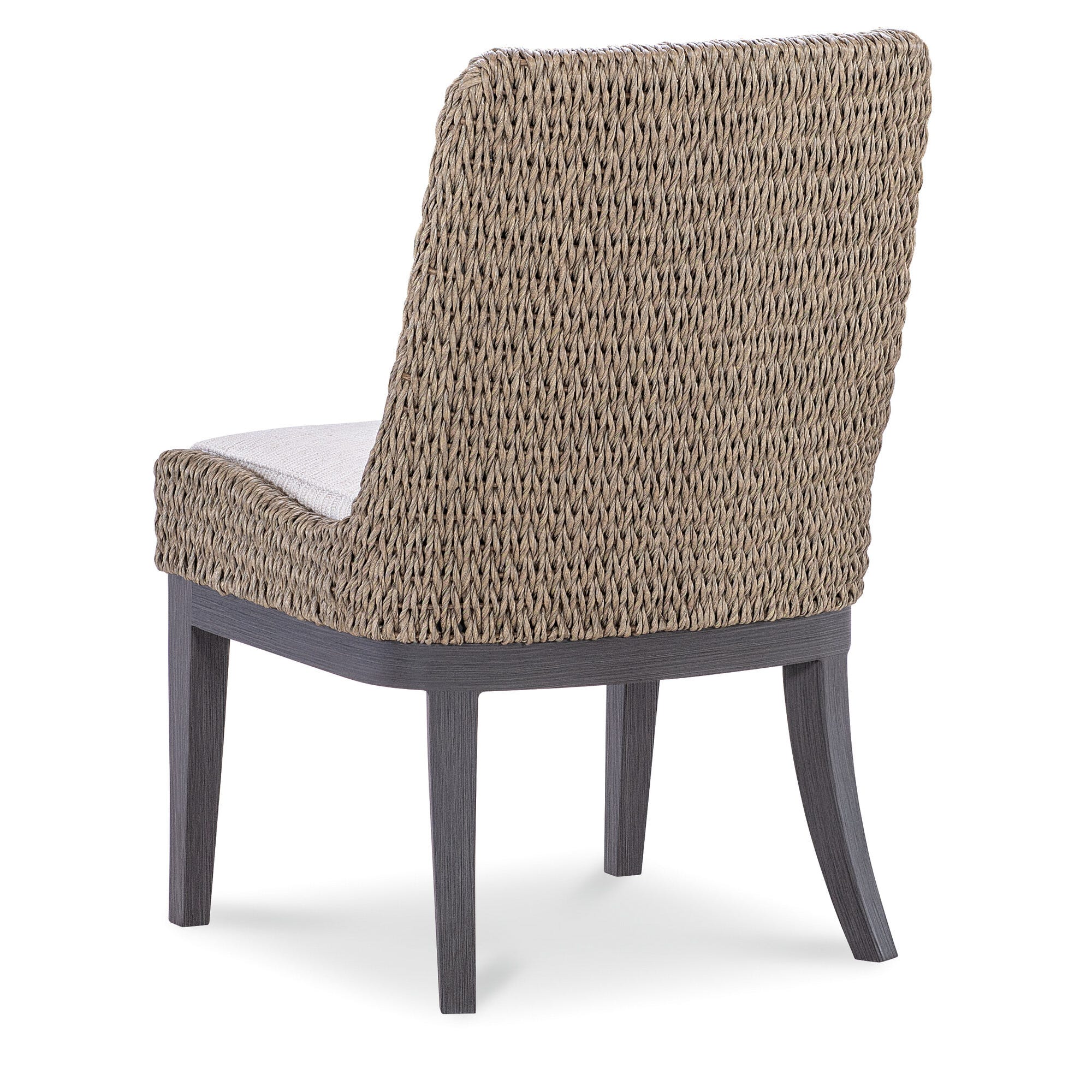 Seychelles Armless Side Dining Chair in Poros Dune (D) - Image 3