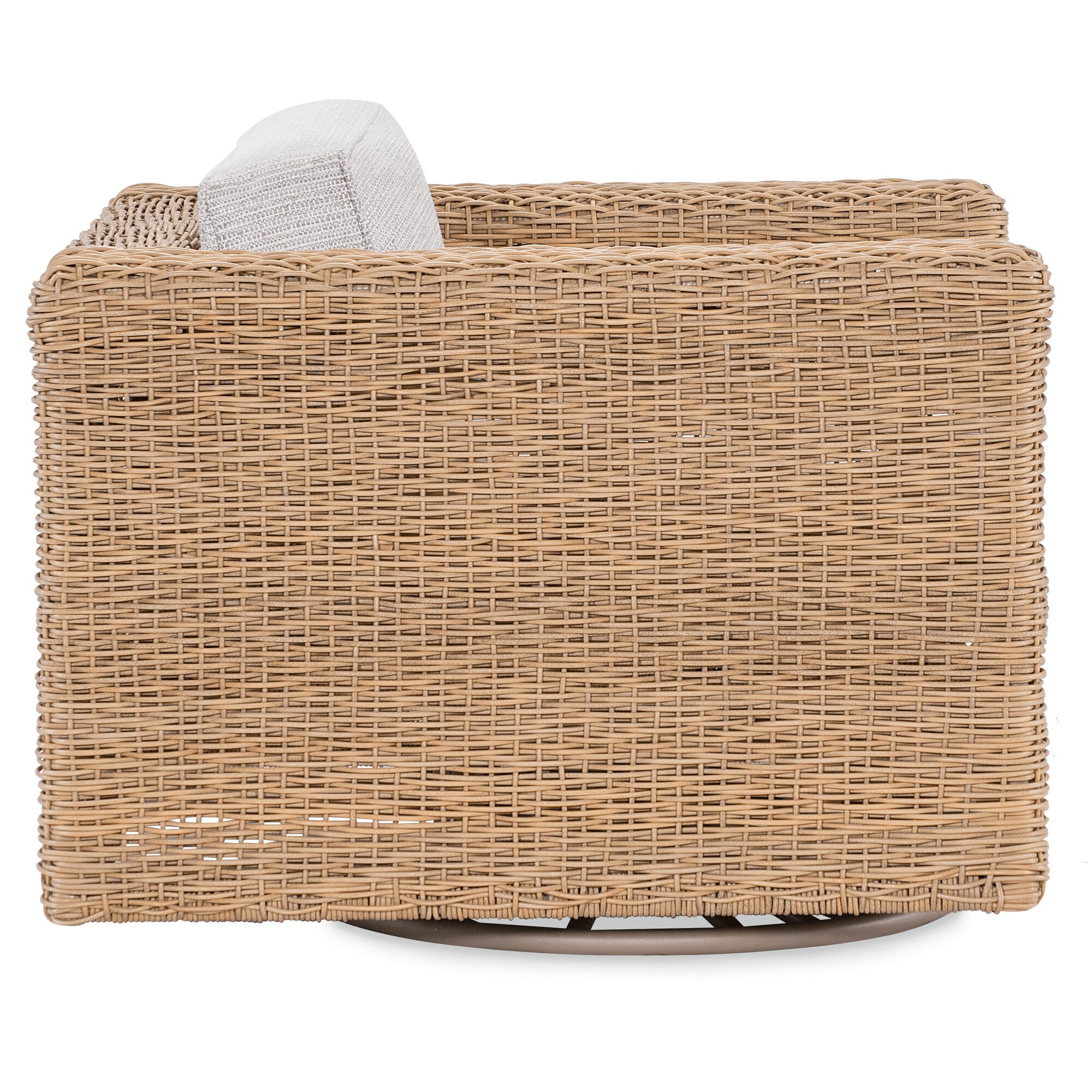 Somerset Swivel Glider Club Chair in Poros Dune (D) - Image 4