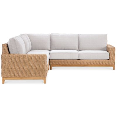 Alternative view of Catalina Right Arm Facing Loveseat in Poros Dune (D)