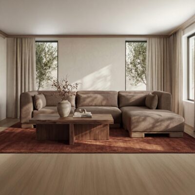 Alternative view of June Lounge Modular Sectional Dark Brown