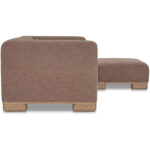 June Lounge Modular Sectional Dark Brown - Image 4