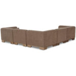 June Classic L Modular Sectional Dark Brown - Image 4