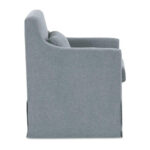 Lydia Slipcover Dining Chair Blue 12 Lydia Slipcover Dining Chair Blue - Image 4
