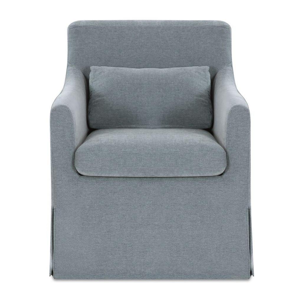 Lydia Slipcover Dining Chair Blue