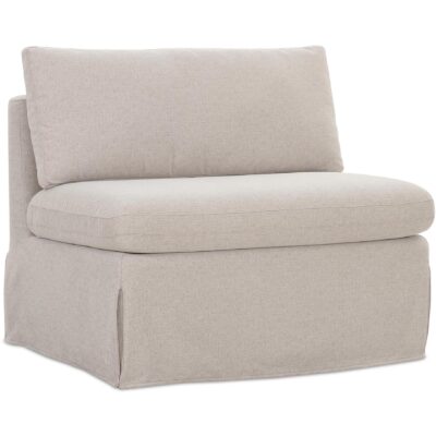 Alternative view of Fable Slipcover Dining Chair and Half Beige