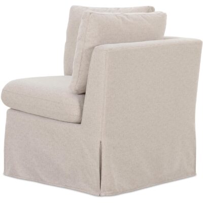 Alternative view of Fable Slipcover Dining Corner Chair Beige