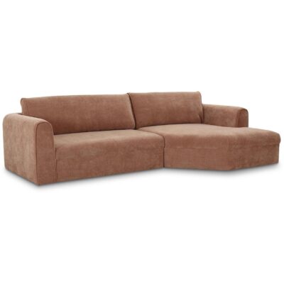 Alternative view of Madrid Right Sectional Heritage Pink