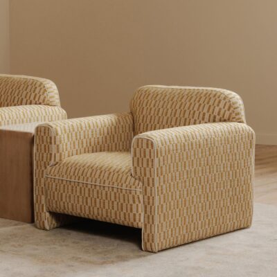 Alternative view of Leo Accent Chair Chartreuse