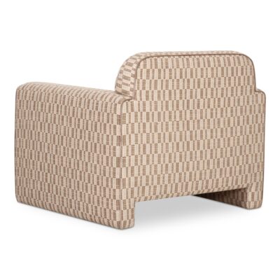 Alternative view of Leo Accent Chair Taupe