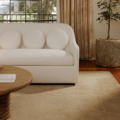 Alternative view of Rialto Sofa White OA-1064-18