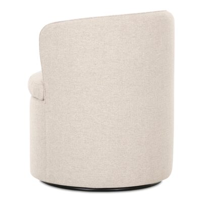 Alternative view of Dane Swivel Dining Chair Oatmeal