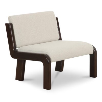 Alternative view of Edie Accent Chair Flecked Ivory