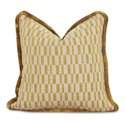 Alternative view of Leone Cushion Chartreuse