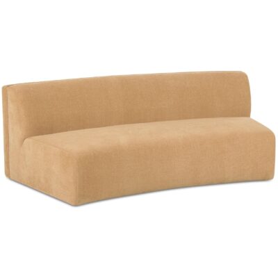 Alternative view of Naomi Concave Sofa Golden Yellow