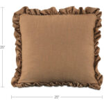 Betty 25 Inch Cushion Ginger - Image 6