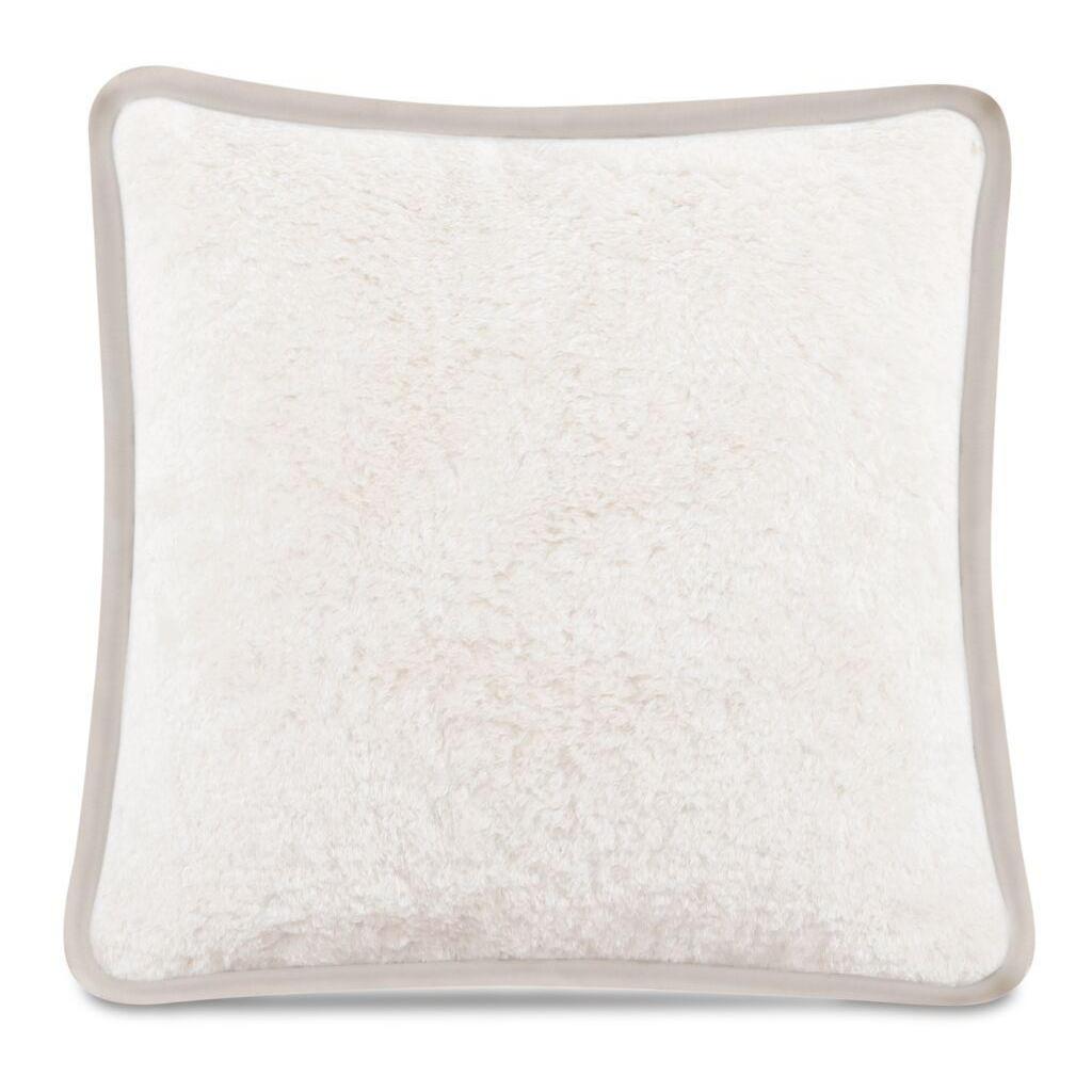 Carr 20In Cushion Faux Fur Cream