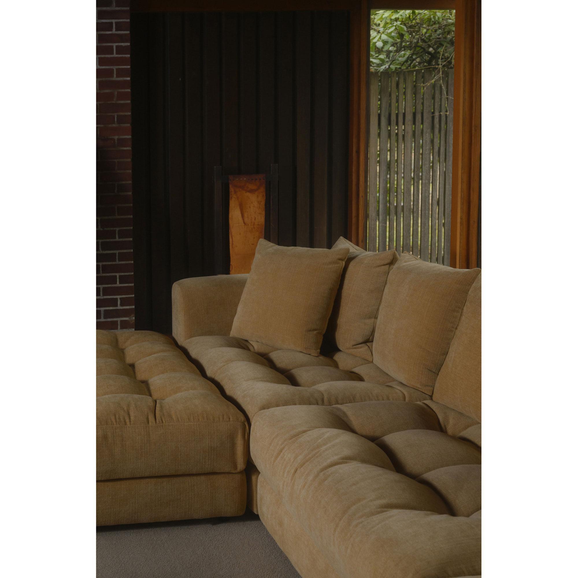 Davie Ottoman Golden Yellow - Image 3